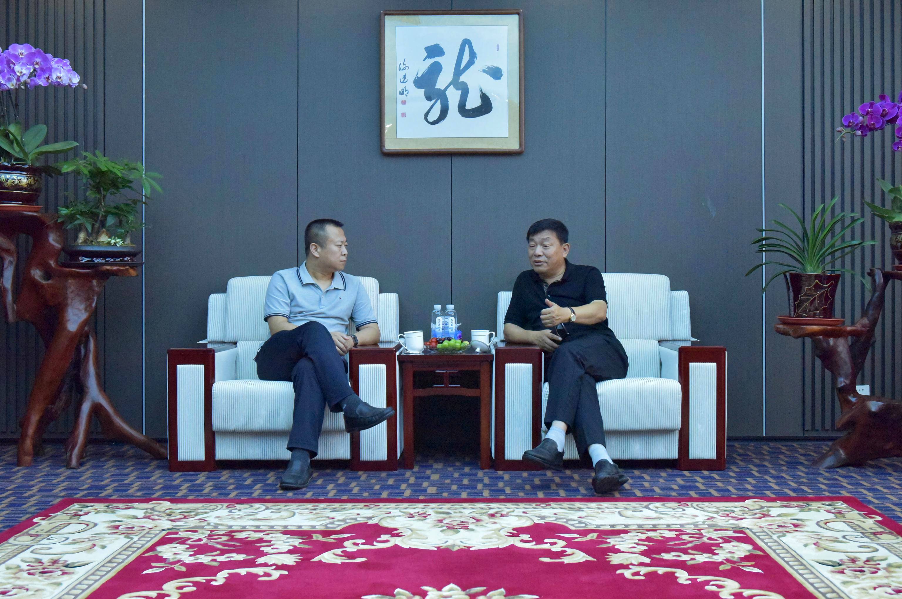 吉林省中医药科学院院长兼党委书记荆涛带队实地考察参观吉林北药集团北湖园区